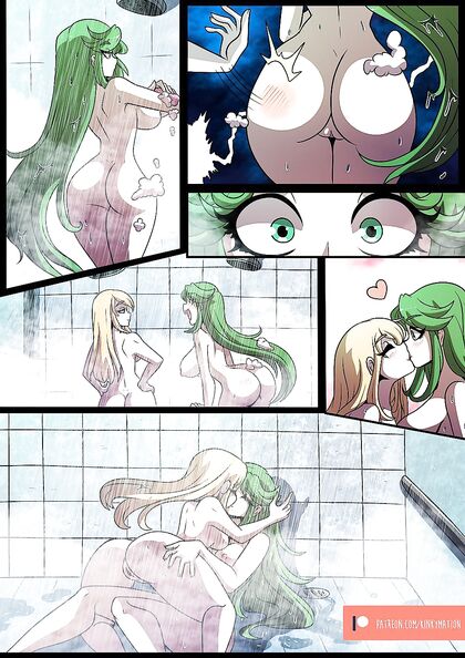 Hella Nast-Azz Samantha Gets Soapy wit dat Fine AF Bitch Paltine - HentaixXxPic