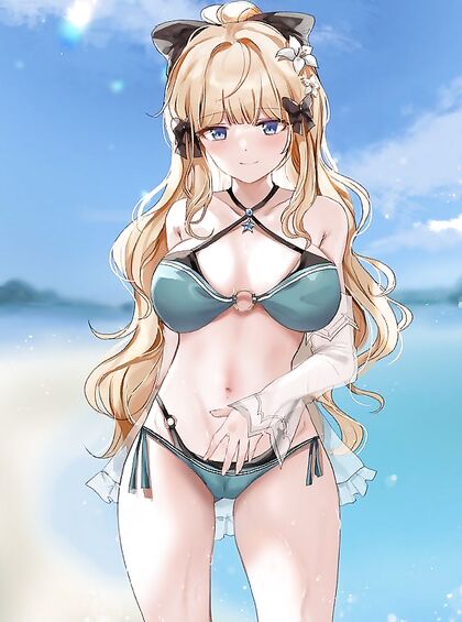 Horny Bitches Get Wet n Wild on Summer Fuckin’ Sandbar - Hentaicontents