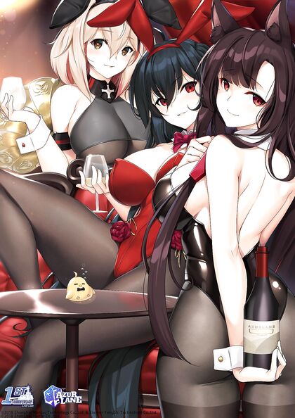 Horny Harem Hijinks - Bunnie Threesome XXX Pics