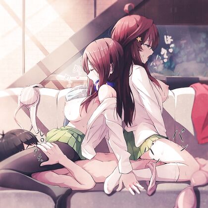 Hentaified Miku & Itsuki Getting Down to Business in XXX Lessons