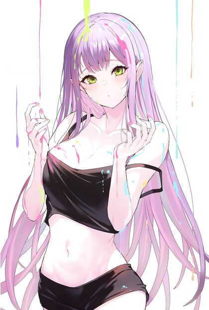 Holy Fuck! Tawa-chan is one horny AF honey in this XXX HENTAI pic!