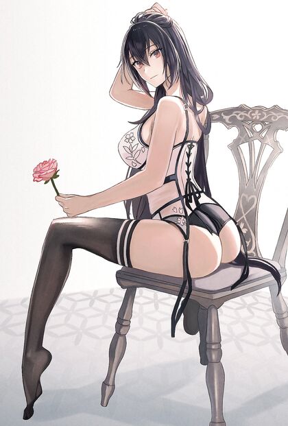 Holy Shit! Hentaified Lingereeee Naga-fuckin'-to!
