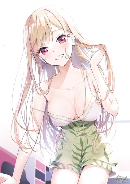 Holy shit!, Marinnnn! You look fucking hotter than hellfire wearing your sexy-ass lingerie!