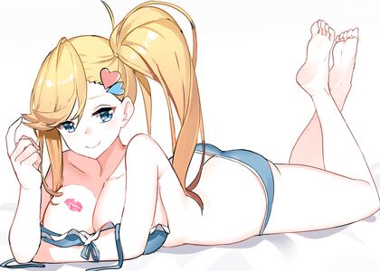 Horny beach babe calls for your dick - HENTAI XXX PIC!