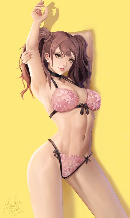 Holy Shitting Hentenaism! Luscious Lilith Strokes Her Satin Slip While Teasing Your Temptations with Twisted Titillation