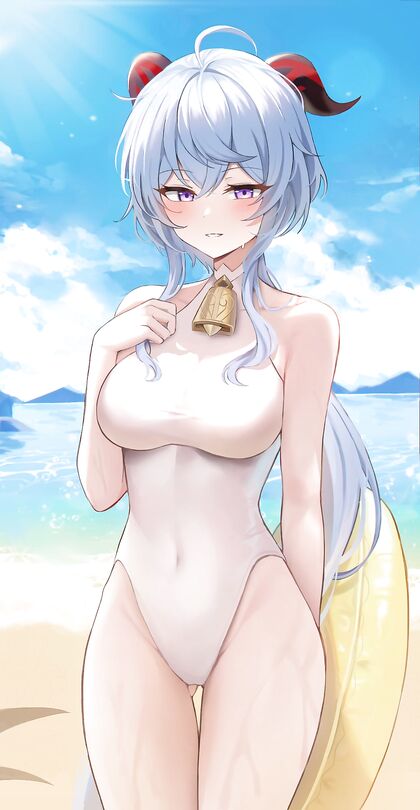 Holy shit!, It’sa XL Tight Bikini on Beach Time w/Gan-YU! (NSFW)