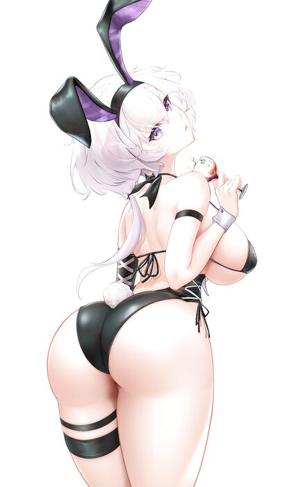 This hottie in her tight-fitting rabbit costume wants some action! Get ready to see this XXX pic go viral.