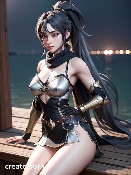 Knight Girl 18+ by the Lake Reveals HerShoulders for Seductive Hentai Pleasure