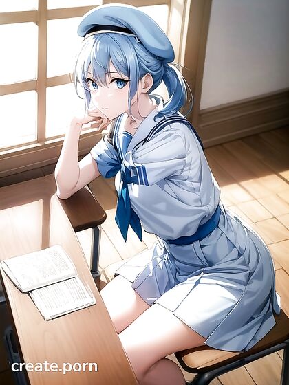 Bored with Tiny 18+ Tits and Petite Ass Seduces in Classroom Hentai