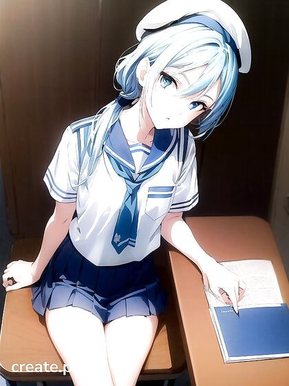 Skinny Girl 18+ Gets Pleasured While Sitting Down in High-Res Hentai Fantasy