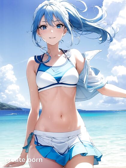 Crowded Room Full of Characters in High-Res Hentai AI Image