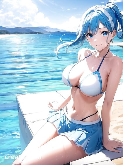 Petite Breasts Take Center Stage in Intimate Solo hentai Session