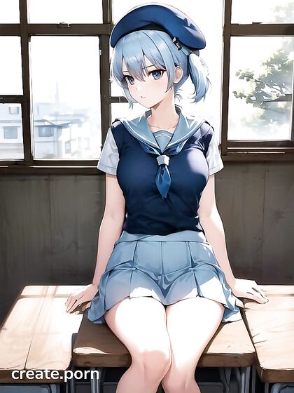 Blue-Eyed Beauty in Absurdly Pleasurable Hentai Adventures