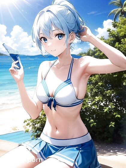 Sunny Gets Pleasured by Palmes in Steamy Hentai AI Image