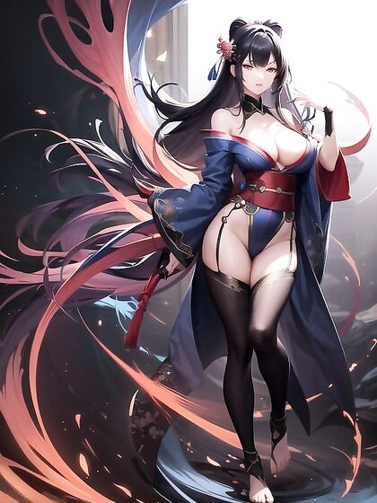 Ultra-Detailed Japanese Off-Shoulder hentai AI Porn Masterpiece