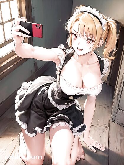 Sunny with Red Eyes Raises Her Arms for Intense Hentai Pleasure