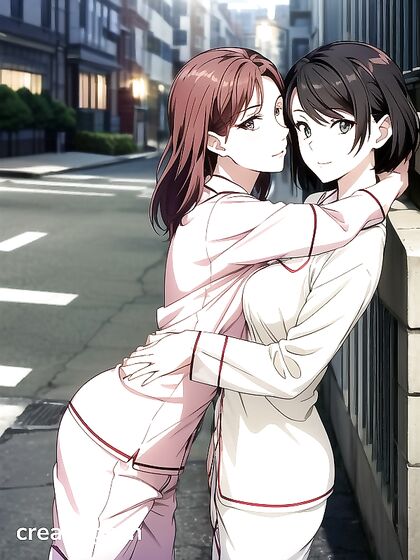 Sleek and Fit Chick with Perfect Medium Breasts in Steamy Hentai AI Image
