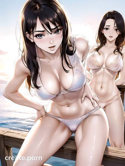 Two Lovers Explore Intense Bottom Play and Mind-Melting Orgasms in Hentai Hentai AI Image