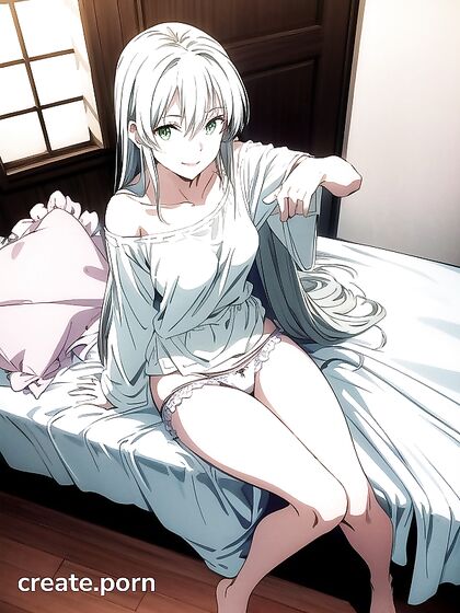 Face Touching Fun in Top Down Underwear Image - Steamy Hentai AI Image
