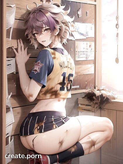 Multicolored Messy-Haired Beauty Blows Her Way Through Intense Hentai AI Image