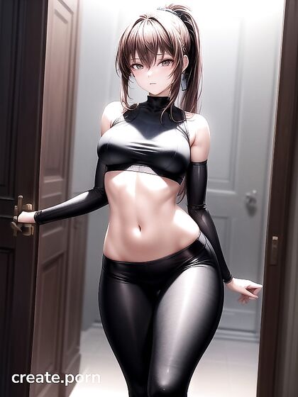 Small Breasts, Big Pleasure - Detailed Solo Hentai AI Image with One Girl 18+
