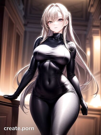 Small Breasts GetUltra-Detailed Attention in Seductive Hentai AI Image