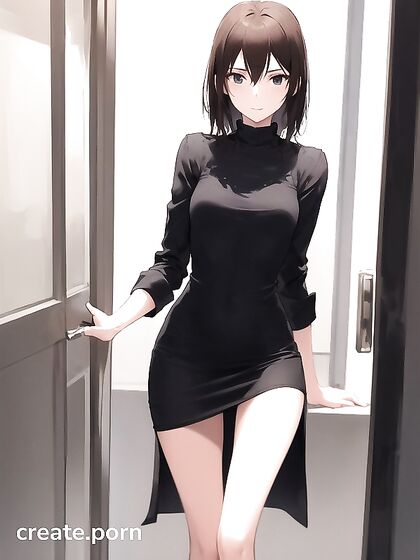 Tiny 18+ Ass in Seductive Dress for Naughty Hentai Fun