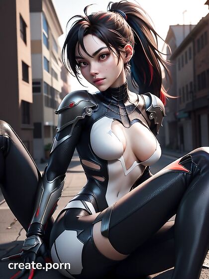 Legs Spread Wide inMissionary Position for Intense 3D Hentai Pleasure