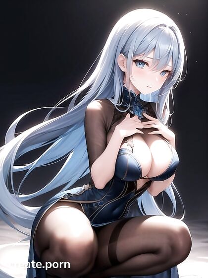 Exploring Night City - Full Body Seduction in Open Neckline Hentai Fantasy