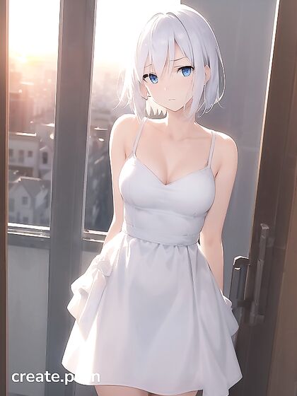 Skinny Teen 18+ Enjoying Short-Length Fun in Hentai AI Image