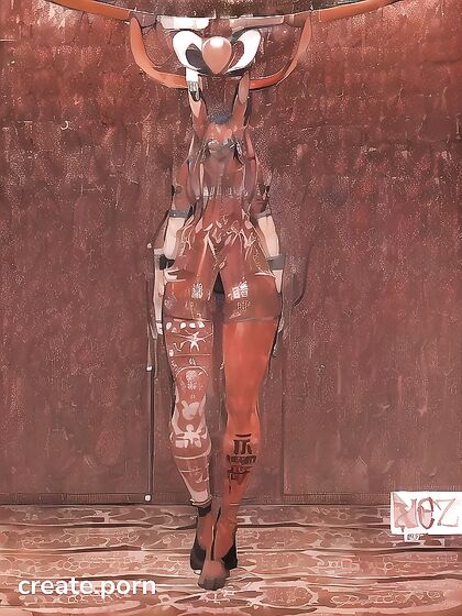 Ultra-Detailed Naked Seduction in Erotic Hentai AI Image