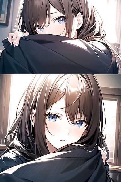 Warm Anime Blue Hour Side View Hentai Pleasure