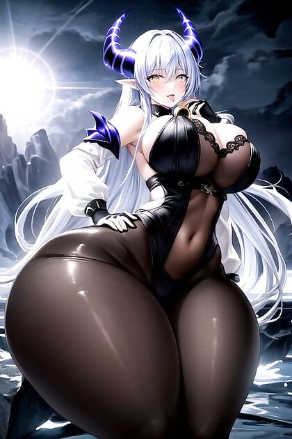 Ultra-Detailed, Voluptuous Woman in Dark La+ Hentai AI Pleasure