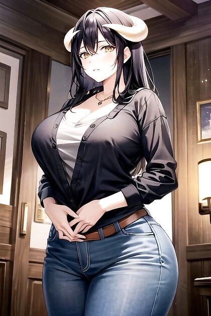 Albedo from Overlord Ties Up All Ages in Kinky Hentai Pleasure