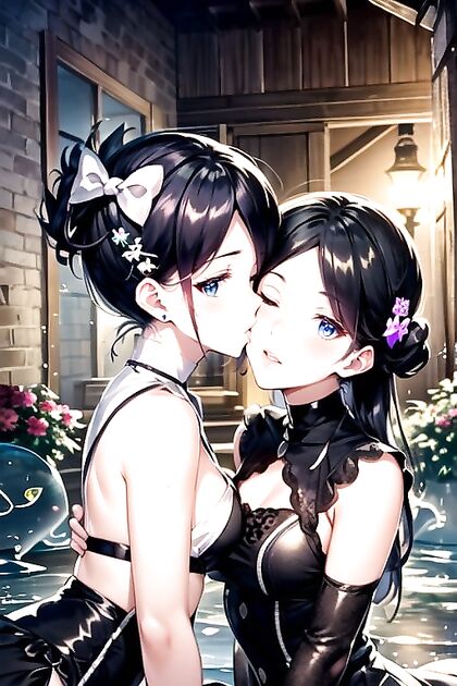 Marli from Pokémon Gets Steamy in a Slime-Girl 18+ Shower Fantasy Hentai AI Image