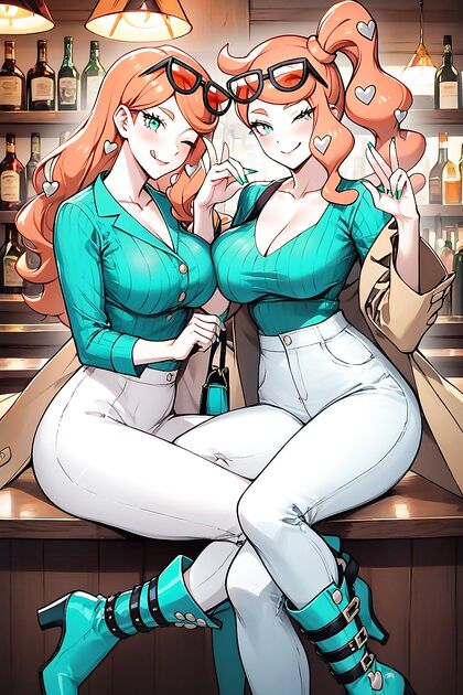 Sonia Pleases Two Men in Mesmerizing Hentai AI Image