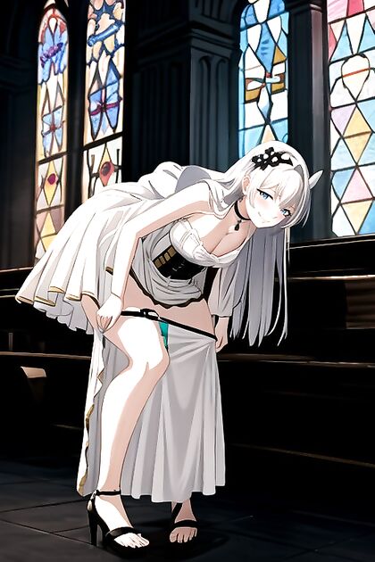 Choker Wearing Full-Size HaremGirl 18+s inMind-Blowing Hentai AI Image