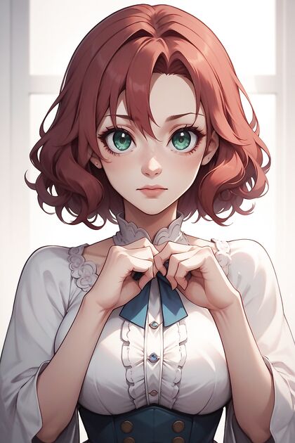 Lovely Anime Chick with Big Eyes EnjoyingMind-Bending Hentai Pleasure