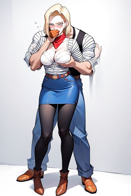 Katya Blushed and Got Caught from Behind in Seductive Hentai AI Image
