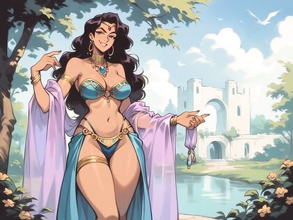 Street-corner Smirk Turns into Sneaky Views in Hentai AI Image