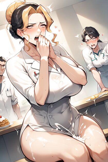 Oiled Bodies of Doctors and Nurses in Secret Hospital Hentai Sessions