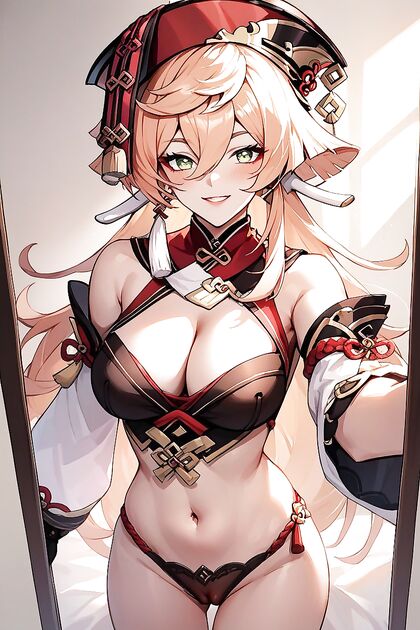 Yanfei from Genshin Impact Gets Intimate with Passionate Vaginal Action in Steamy Hentai AI Image