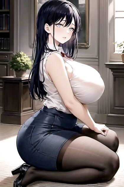 Teacher Gives Mind-Blowing Blowjob in Third-Person Hentai AI Image