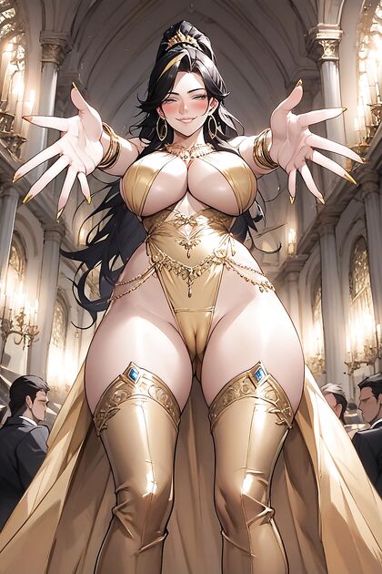 Mischievous Night at the Palace - Blushing Smiles and Naughty Hentai Pleasures