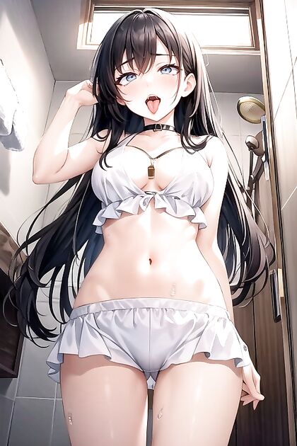 Sunny Polynesian Beauty in a Steamy Bathroom Hentai Encounter