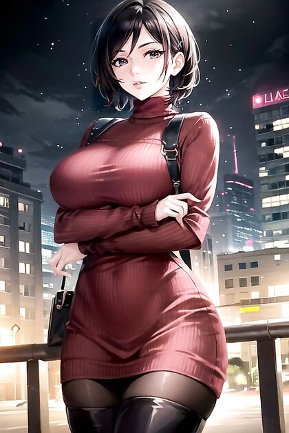 Ada Wong from Resident Evil Seduces in Sultry Hentai AI Image