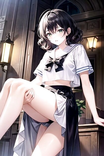 Princess Carrie with Curly Black Hair in Steamy Hentai AI Porn Adventures