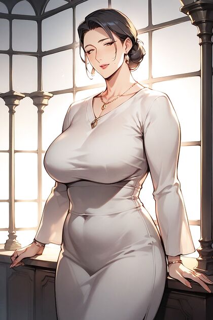 Stepmother and Saleswoman Engage in steamy Lesbian Action with Cream Pie Finish