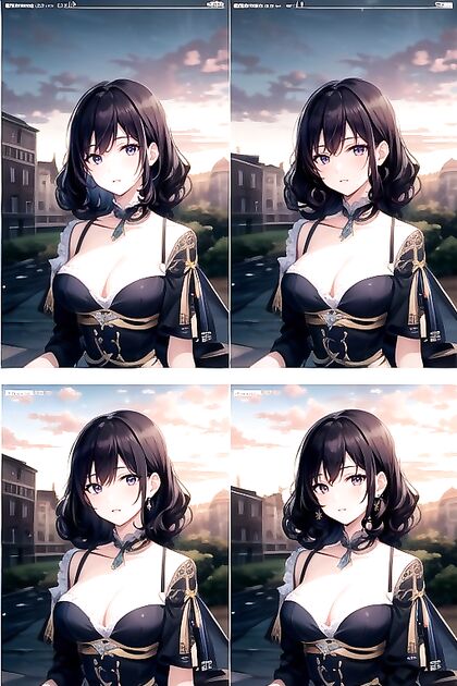 Sunshine Meets Night in Frontal Hentai AI Erotica
