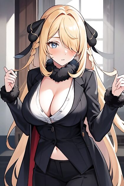 Small Breasts Splitting the Image in Steamy 18+ Hentai AI Image